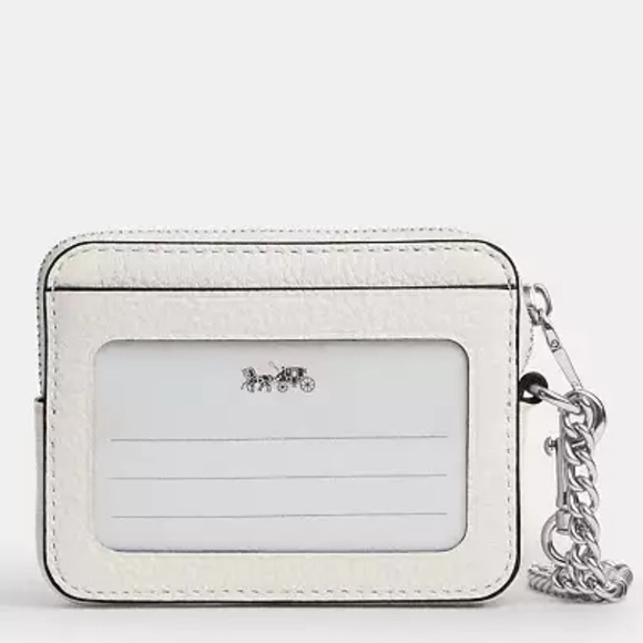 Coach Cosmic Coach Zip Card Case With Rocket Print nwt in packaging - Picture 2 of 5